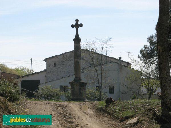 Jorba - Creu de la Sala i masia