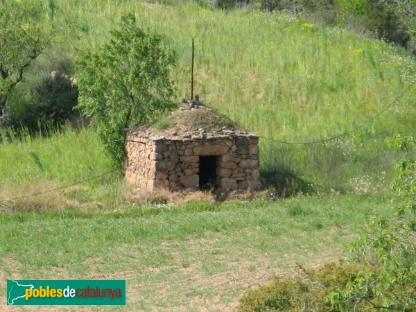 Òdena - Cabana de pedra seca