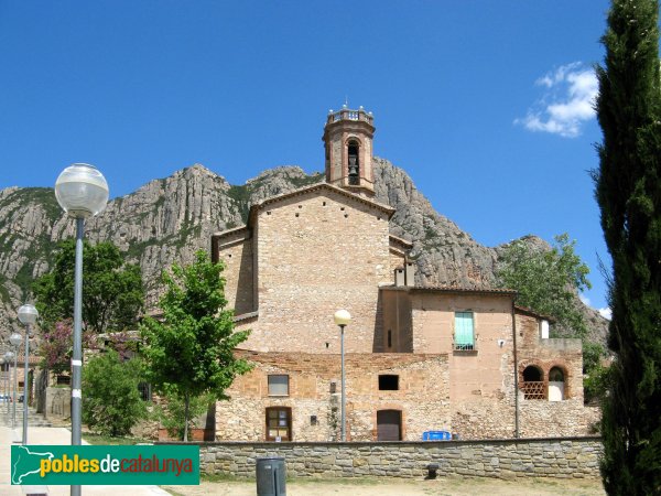 Collbató - Església de Sant Corneli (Foto: Albert Esteves, 2009) Collbató - Església de Sant Corneli
