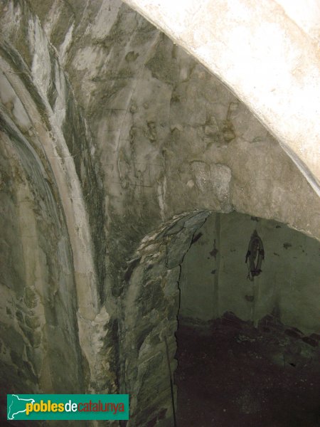 Sant Martí de Tous - Sant Pere de l'Erm, interior