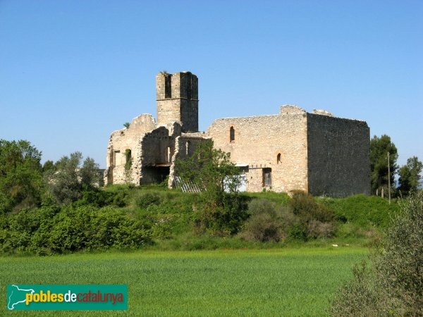 Castellolí - Església vella de Sant Vicenç (Foto: Albert Esteves, 2009) Castellolí - Església vella de Sant Vicenç