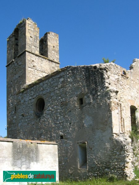 Castellolí - Església vella de Sant Vicenç (Foto: Albert Esteves, 2009) Castellolí - Església vella de Sant Vicenç