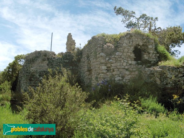 Castellolí - Castell (Foto: Albert Esteves, 2009) Castellolí - Castell