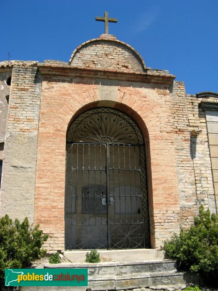 Castellolí - Porta del cementiri d'Aguilera
