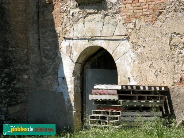 Castellolí - Can Muset, porta (Foto: Albert Esteves, 2009) Castellolí - Can Muset, porta