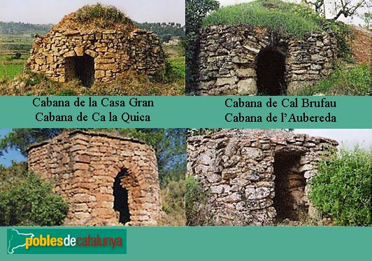 Sant Martí de Tous - Cabanes de pedra seca