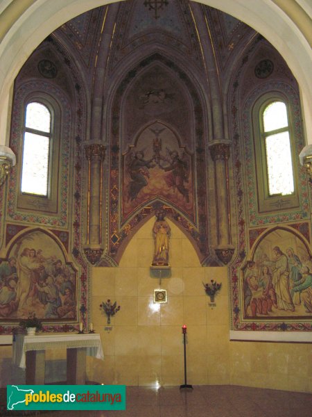 Sant Climent de Llobregat - Església, capella del Santíssim (Foto: Albert Esteves, 2009) Sant Climent de Llobregat - Església, capella del Santíssim