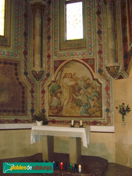 Sant Climent de Llobregat - Església, capella del Santíssim (Foto: Albert Esteves, 2009) Sant Climent de Llobregat - Església, capella del Santíssim