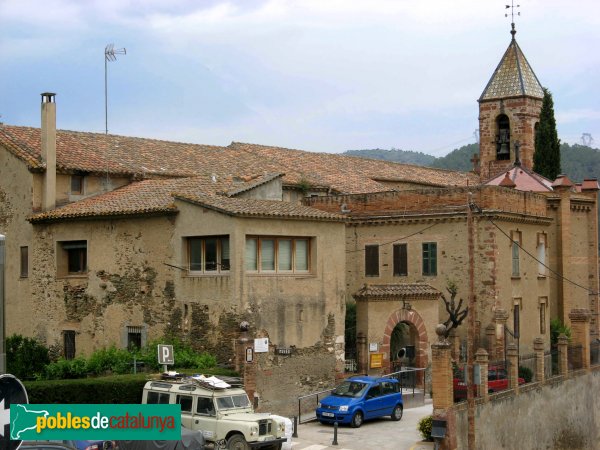 Sant Climent de Llobregat - Rectoria, vista del conjunt (Foto: Albert Esteves, 2009) Sant Climent de Llobregat - Rectoria, vista del conjunt