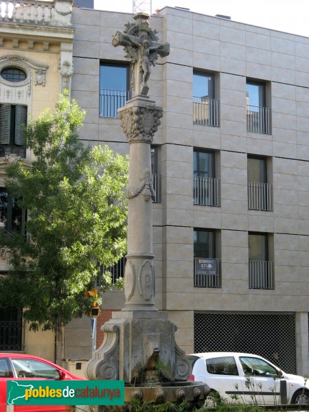 Igualada - Font de la plaça de la Creu