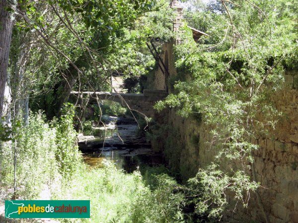 Prats de Rei - Mas de l'Albareda, pont