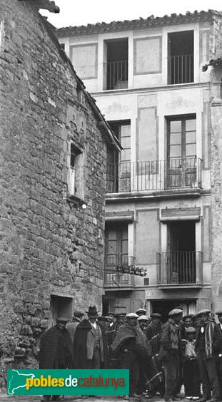 Prats de Rei - Cal Tabaqueru (Foto: Josep Salvany - Fons Salvany, Biblioteca de Catalunya, 1913) Prats de Rei - Cal Tabaqueru