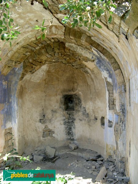 Prats de Rei - Sant Jaume de Puigdemàger, interior de l'absis