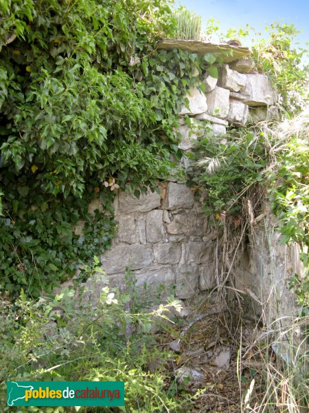 Prats de Rei - Sant Jaume de Puigdemàger, mur lateral (Foto: Albert Esteves, 2009) Prats de Rei - Sant Jaume de Puigdemàger, mur lateral