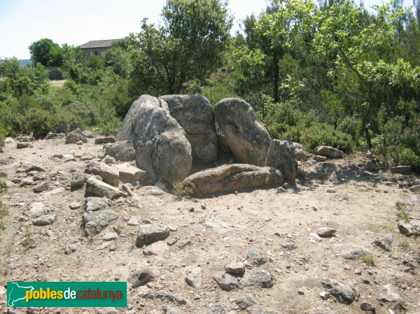 Rubió - Dolmen dels Tres Reis