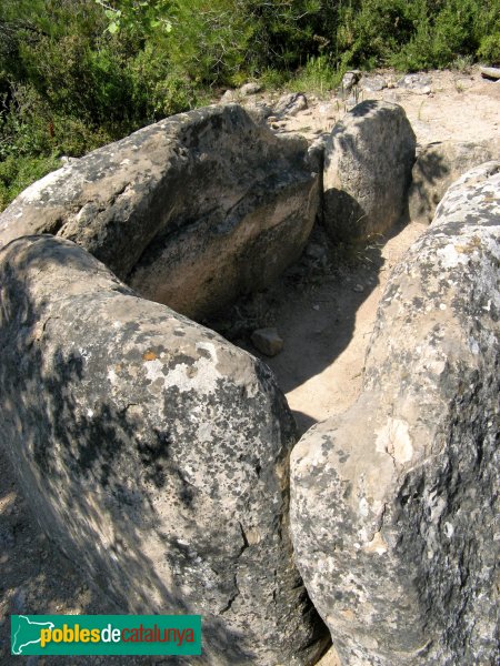 Rubió - Dolmen dels Tres Reis