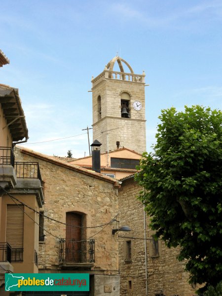 Sant Martí Sesgueioles - Campanar (Foto: Albert Esteves, 2009) Sant Martí Sesgueioles - Campanar