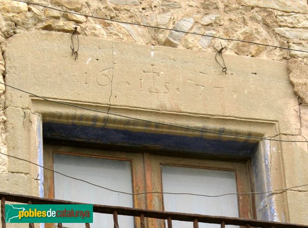 Sant Martí Sesgueioles - Detall finestra (Foto: Albert Esteves, 2009) Sant Martí Sesgueioles - Detall finestra