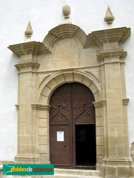 Copons - Santa Maria, portada (Foto: Albert Esteves, 2009) Copons - Santa Maria, portada