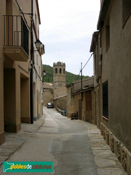 Copons - Santa Maria, campanar (Foto: Albert Esteves, 2009) Copons - Santa Maria, campanar