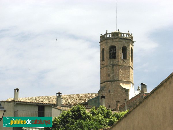 Copons - Santa Maria, campanar (Foto: Albert Esteves, 2009) Copons - Santa Maria, campanar
