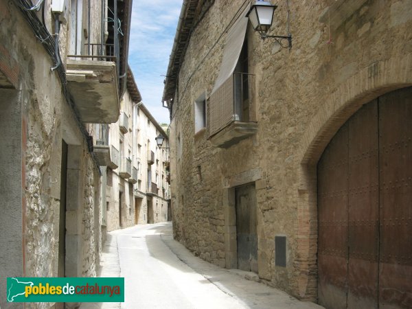 Copons - Carrer Major (Foto: Albert Esteves, 2009) Copons - Carrer Major