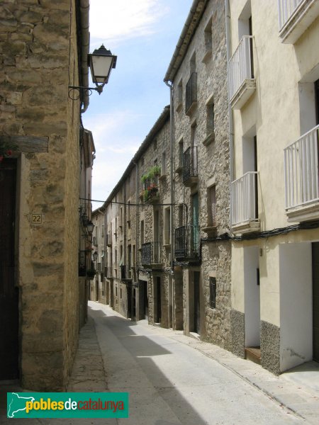 Copons - Carrer Major (Foto: Albert Esteves, 2009) Copons - Carrer Major