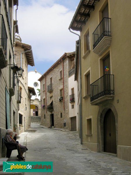 Copons - Carrer Vilanova (Foto: Albert Esteves, 2009) Copons - Carrer Vilanova