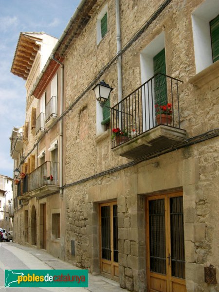 Copons - Carrer Vilanova (Foto: Albert Esteves, 2009) Copons - Carrer Vilanova