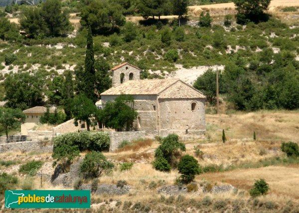 Veciana - Església de Santa Maria (Foto: Albert Esteves, 2009) Veciana - Església de Santa Maria