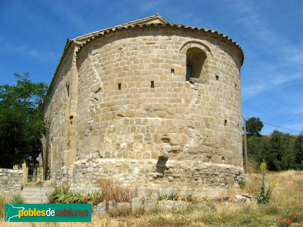 Veciana - Església de Santa Maria, absis