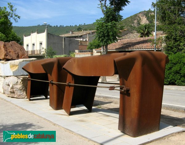 Copons - Monument als Traginers (Foto: Albert Esteves, 2009) Copons - Monument als Traginers