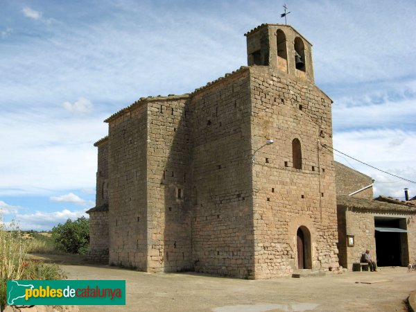 Veciana - Sant Pere del Vim (Foto: Albert Esteves, 2009) Veciana - Sant Pere del Vim