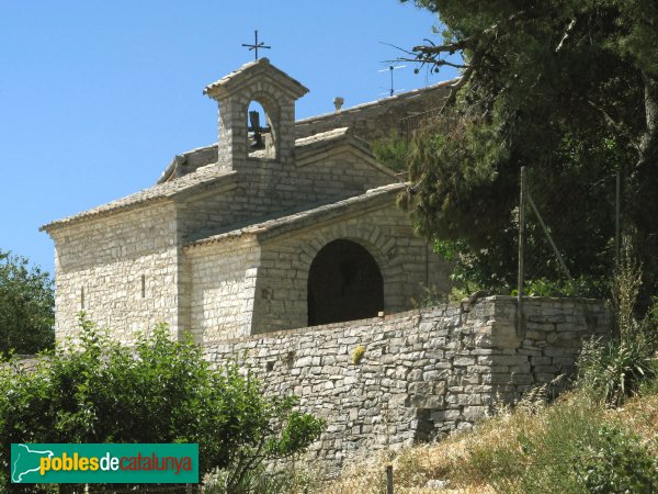 Veciana - Capella de la Verge de Montserrat, Benviure