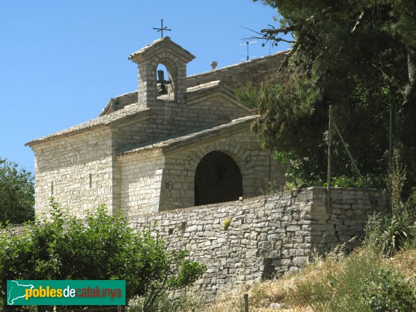 Veciana - Capella de la Verge de Montserrat, Benviure (Foto: Albert Esteves, 2009) Veciana - Capella de la Verge de Montserrat, Benviure