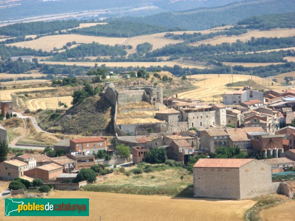 Calaf - Castell, després de la restauració