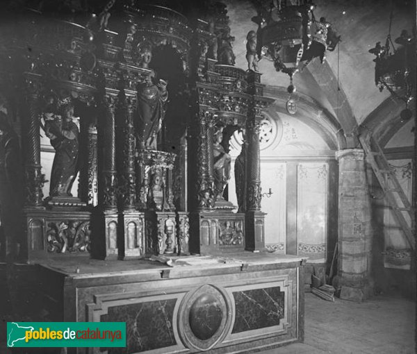 Calaf - Cripta de l'església de Sant Jaume
