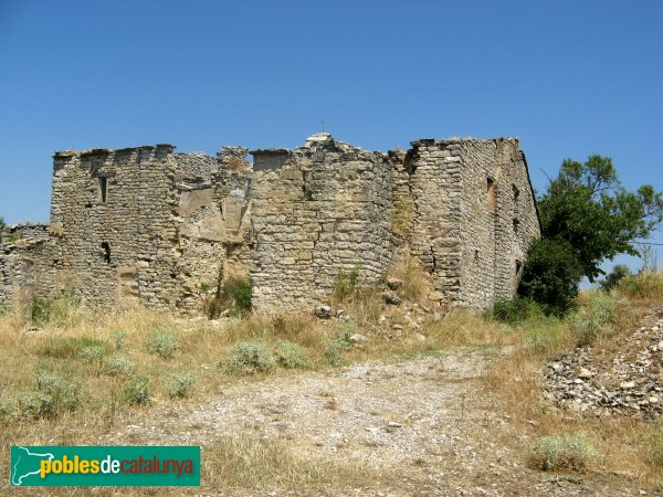 Pujalt - Sant Joan de les Torres, casa de l'ermità (Foto: Albert Esteves, 2009) Pujalt - Sant Joan de les Torres, casa de l'ermità