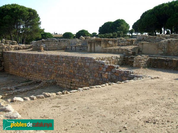 Empúries - El recinte d'Esculapi