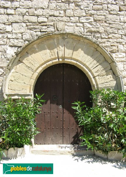 Pujalt - Santa Magdalena de l'Astor, porta