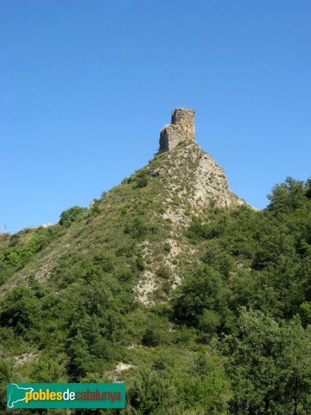 Castellfollit de Riubregós - Castell, torre (Foto: Albert Esteves, 2009) Castellfollit de Riubregós - Castell, torre