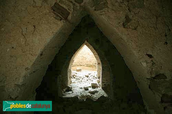 Castellfollit de Riubregós - Castell, detall Castellfollit de Riubregós - Castell, detall