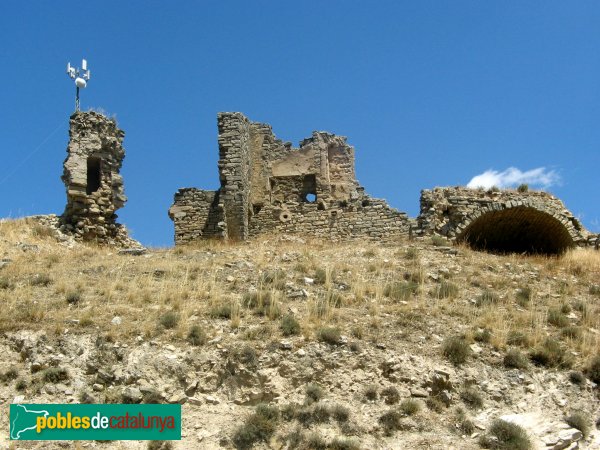 Calonge de Segarra - Castell de Calonge (Foto: Albert Esteves, 2009) Calonge de Segarra - Castell de Calonge