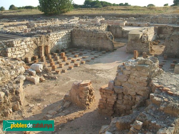 Empúries - Termes romanes (Foto: Wikimedia Commons, 2007) Empúries - Termes romanes