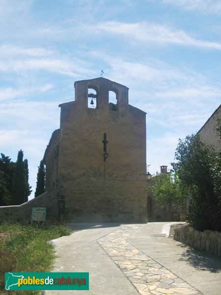 Calonge de Segarra - Església de Sant Pere de l'Arç (Foto: Albert Esteves, 2009) Calonge de Segarra - Església de Sant Pere de l'Arç