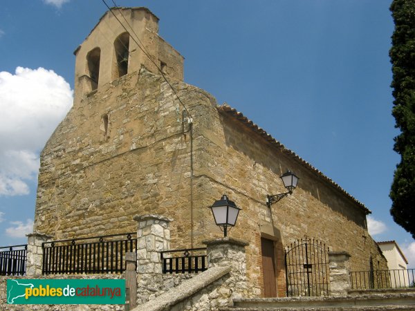 Calonge de Segarra - Santa Maria de Dusfort (Foto: Albert Esteves, 2009) Calonge de Segarra - Santa Maria de Dusfort