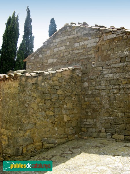 Calonge de Segarra - Santa Maria de Dusfort, capçalera