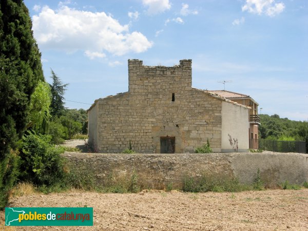 Calonge de Segarra - Sant Pere de Mirambell, església antiga (Foto: Albert Esteves, 2009) Calonge de Segarra - Sant Pere de Mirambell, església antiga