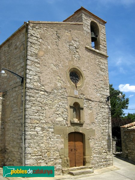 Calonge de Segarra - Sant Pere de Mirambell, església nova