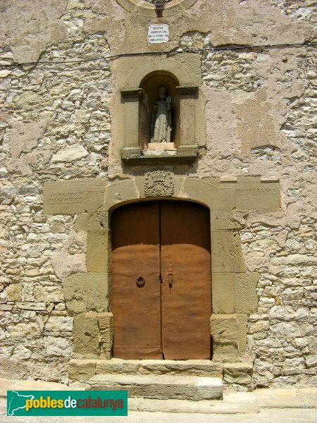 Calonge de Segarra - Sant Pere de Mirambell, església nova
